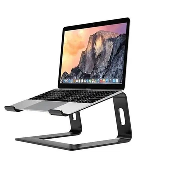 Алюминиевая подставка для ноутбука Aluminum Laptop Stand для MacBook. Black
