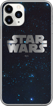 Etui plecki Disney Star Wars 003 do Apple iPhone 11 Pro Max Silver (5903537374017)