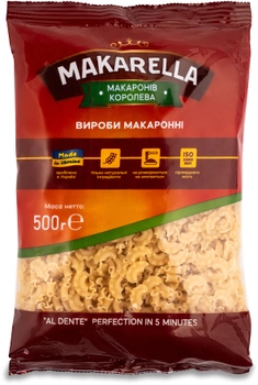 Упаковка макаронних виробів Makarella Гребінці 0.5 кг х 7 шт (4820055303293)