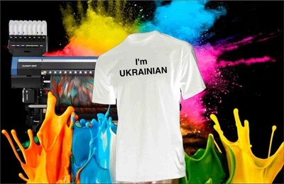 Футболка Детская Magic Print с принтом Модель: I am Ukrainian Размер: 3XS (1-2 года) Цвет: Белый Рост: 80-92