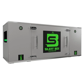 Шумобокс на один асик с датчиками температуры SILENT BOX TRANSFORMER 1 Gray (TR1GrayTermo)