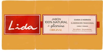 Набір мила Lida Glycerin Natural Soap 3 x 175 г (8411135420014)