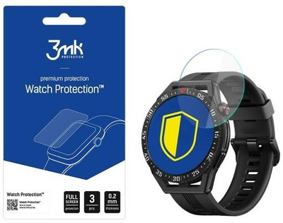 Захисне скло 3MK Watch Protection для Huawei Watch GT 3 SE 46 мм 3 шт (5903108495059)