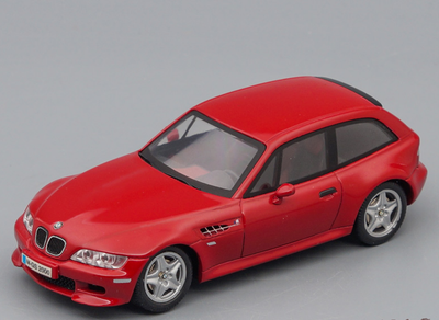 Модель автомобіля BMW Z3 M Coupe (E36) Red, Scale 1:43 – игрушки с