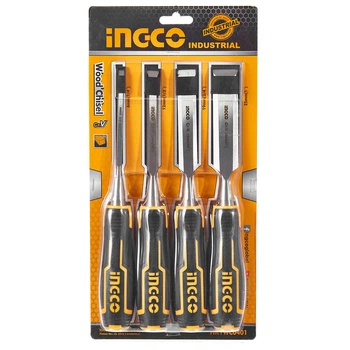 Набор стамесок 4 шт 6-12-19-25 мм INGCO INDUSTRIAL