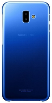 Etui plecki Samsung Gradiation Cover do Galaxy J6 Plus Blue (8801643587574)
