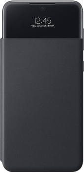 Etui z klapką Samsung S View Wallet Cover do Galaxy A33 5G Black (8806094257618)