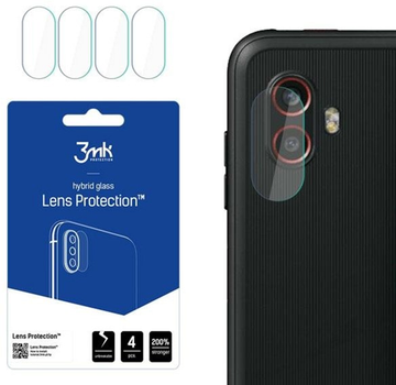 Комплект захисних стекол 3MK Lens Protect для камери Samsung Galaxy XCover 6 Pro 4 шт