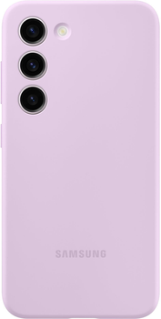 Etui plecki Samsung Silicone Cover do Galaxy S23 Ultra Lavender (8806094770568)