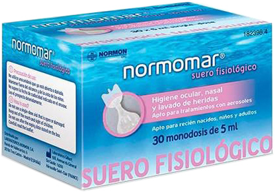 Płyn Normon Normomar Suero Fisiologico 30 x 5 ml (8435232335934)