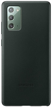 Etui plecki Samsung Leather Cover do Galaxy Note 20 Green (8806090560217)