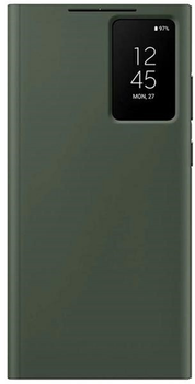 Чохол-книжка Samsung Smart View Wallet Case для Galaxy S23 Ultra Зелений (8806094772920)