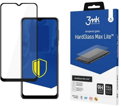 Захисне скло 3MK HardGlass Max Lite для Samsung Galaxy M12 (5903108336215)