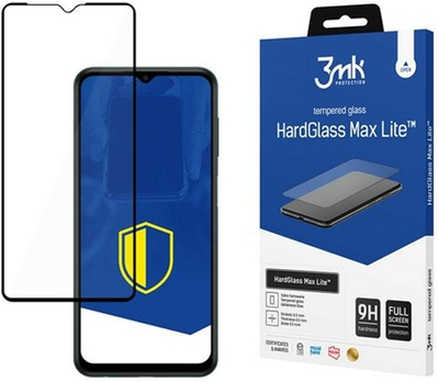 Захисне скло 3MK HardGlass Max Lite для Samsung Galaxy M13 (5903108485890)