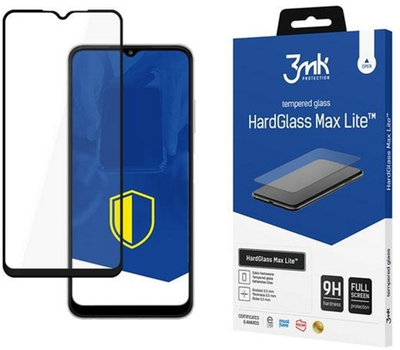 Захисне скло 3MK HardGlass Max Lite для Samsung Galaxy A22 4G (5903108430760)