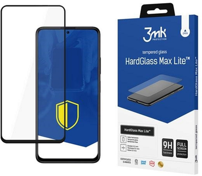Захисне скло 3MK HardGlass Max Lite для Xiaomi Redmi Note 11 5G (5903108447324)