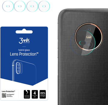Комплект захисного скла 3MK Lens Protection для камери Gigaset GX6 4 шт (5903108497862)