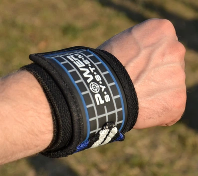 Кісткові бинти Power System PS-3500 Wrist Wraps Blue/Black