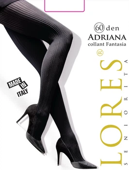 Колготки женские Lores Adriana 60 den XS/S 1/2 черный
