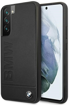 Etui plecki BMW Signature Imprint do Samsung Galaxy S22 Plus Black (3666339043063)