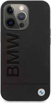 Etui plecki BMW MagSafe Signature Imprint do Apple iPhone 14 Pro Max Black (3666339072216)