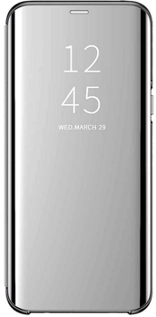 Etui z klapką Anomaly Clear View do Huawei P40 Lite Silver (5907465609180)