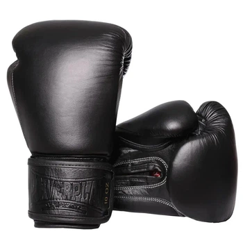Боксерские перчатки PowerPlay 3014 Indiana 10 унций черные, натуральная кожа (83D398CF67F6)