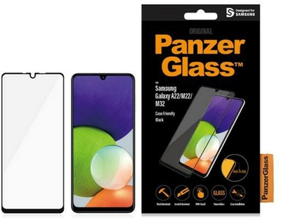 Szkło hartowane Panzer Glass E2E Regular do Samsung Galaxy A22 4G SM-A225 M22/M32 antybakteryjne (5711724072789)