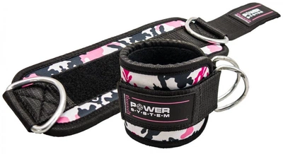 Манжеты на щиколотке Power System PS-3470 Ankle Strap Camo Pink/Black (A-012326)