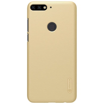 Чехол Nillkin Matte для Huawei Y7 Prime (2018) / Honor 7C pro (+ пленка) Золотой (is_00000024752_1)