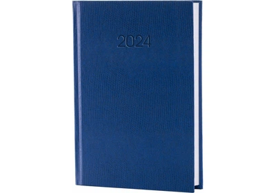 Ежедневник 2024 Economix А5 Snake (Змея) E21633-** - Голубой