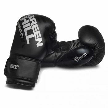 Рукавички боксерські Green Hill UNIQUE X19 black 10 унцій