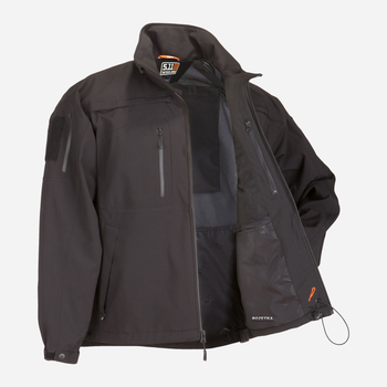 Куртка тактическая для штормовой погоды 5.11 Tactical Sabre 2.0 Jacket 48112 S Black (2000980252251)