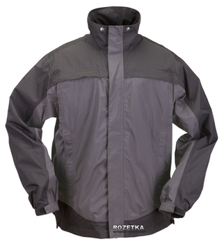 Куртка тактична для штормової погоди 5.11 Tactical TacDry Rain Shell 48098 L Charcoal (2211908044012)