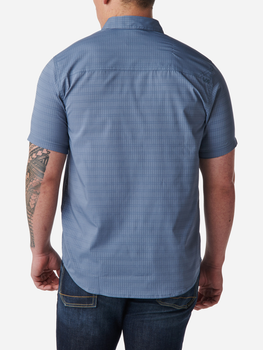 Сорочка тактична 5.11 Tactical Aerial Short Sleeve Shirt 71378-681 S Grey Blue (2000980528462)