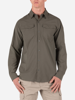 Сорочка тактична 5.11 Tactical Freedom Flex Woven Shirt - Long Sleeve 72417-186 S Ranger Green (2000980528622)