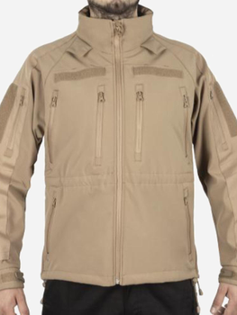 Куртка демісезонна тактична MIL-TEC Softshell Plus 10859005 2XL Coyote (2000880212065)