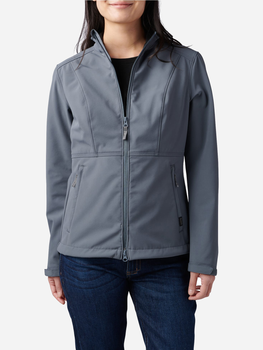 Тактическая куртка 5.11 Tactical Women'S Leone Softshell Jacket 38084-545 XS Turbulence (2000980558162)