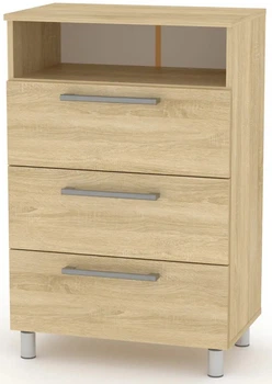 Комод 3 Компанит Дуб сонома (207325381)