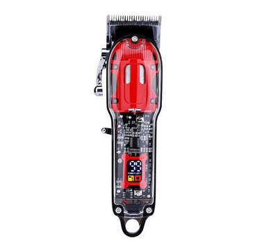 Машинка для стрижки Resuxi Clipper Transparent Red (JM-200-RD)