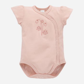 Body dla dzieci Pinokio Summer Mood Shortsleeve Buttoned Bodysuit 62 cm Pink (5901033283376)
