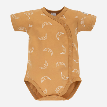 Body dla dzieci Pinokio Free Soul Shortsleeve Buttoned Bodysuit 62 cm Yellow-Print (5901033285158)