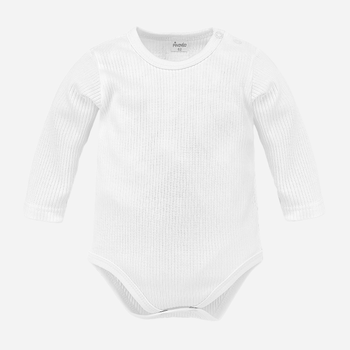 Боді для малюка Pinokio Lovely Day White Body LS 62 см White Stripe (5901033312380)