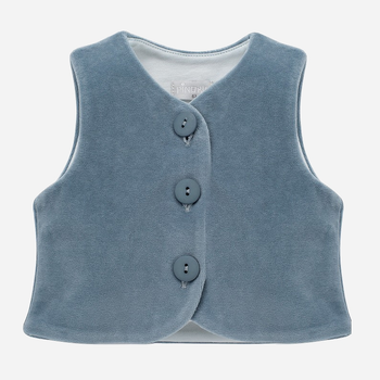 Дитячий жилет для дівчинки Pinokio Romantic Vest 86 см Синій (5901033288265)