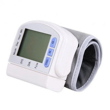 Тонометр 7.2х27.5см Automatic Blood Pressure Monitort на запястье (99TNMTR) CLS55