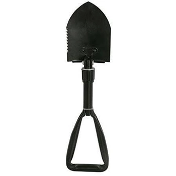 Лопата туристическая Shovel 009 Черный многофункциональная (009SRTLPT) CLS55