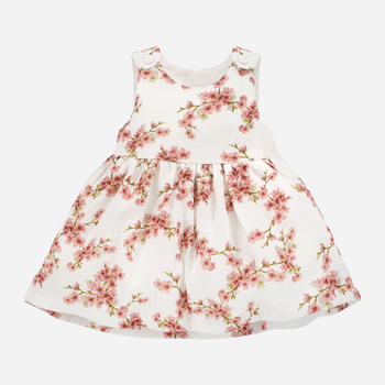 Sukienka dziecięca Pinokio Summer Mood Dress 86 cm Ecru-Flowers (5901033284366)
