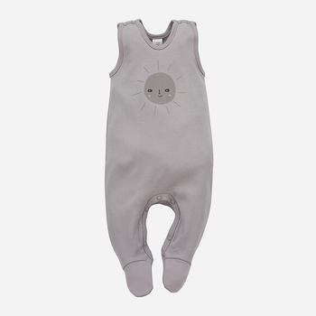 Kombinezon dziecięcy Pinokio Hello Sleepsuit 50 cm Grey (5901033292484)