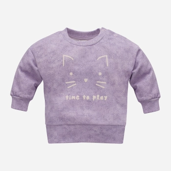 Дитячий світшот для дівчинки Pinokio Lilian Sweatshirt 122-124 см Фіолетовий (5901033305146)