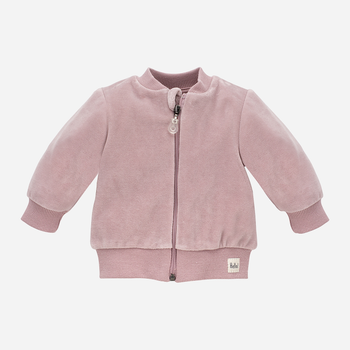Bluza dla dziewczynki rozpinana bez kaptura Pinokio Hello Zipped Sweatshirt 68-74 cm Różowa (5901033290886)